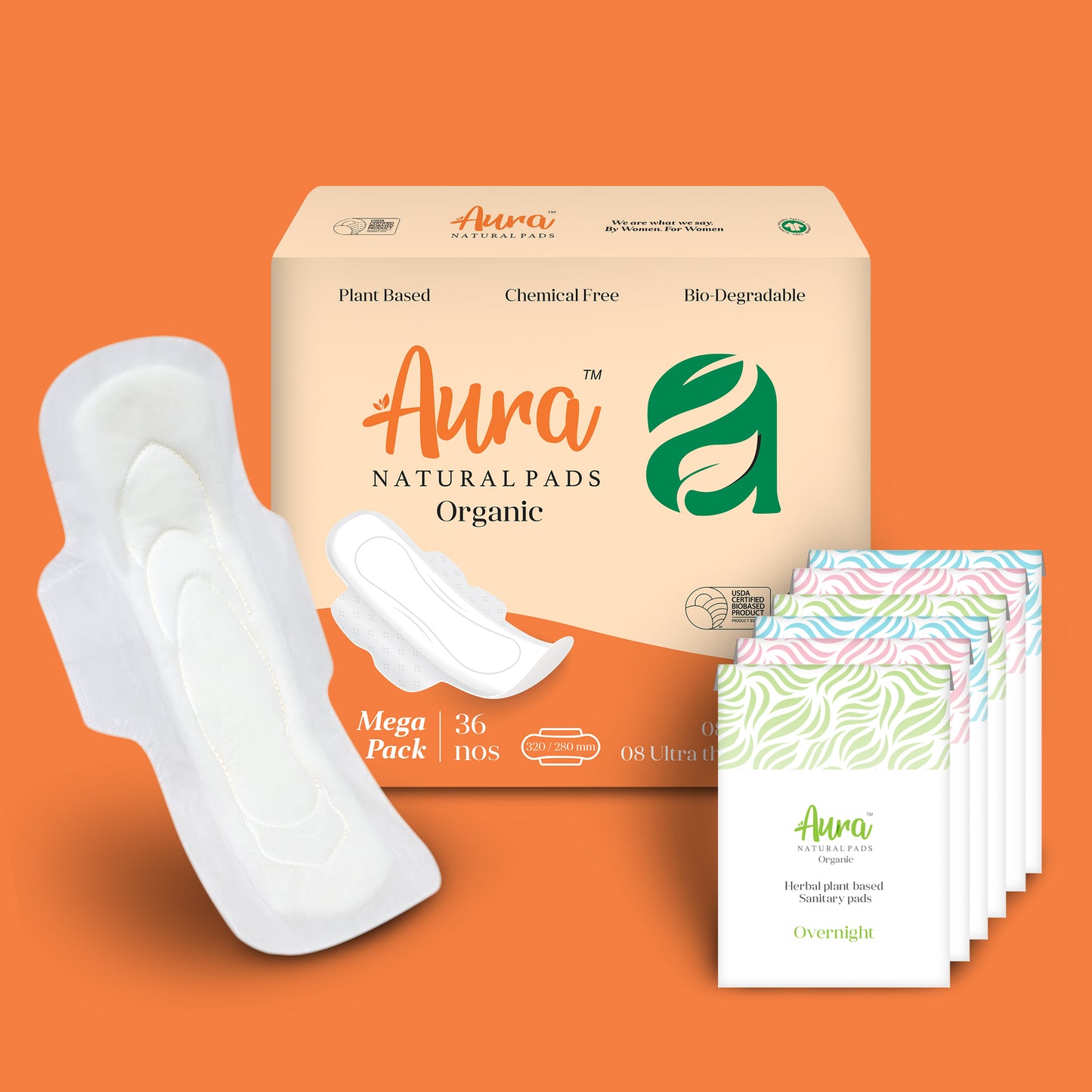 Aura Pads Mega Sale Pack 36 Pads