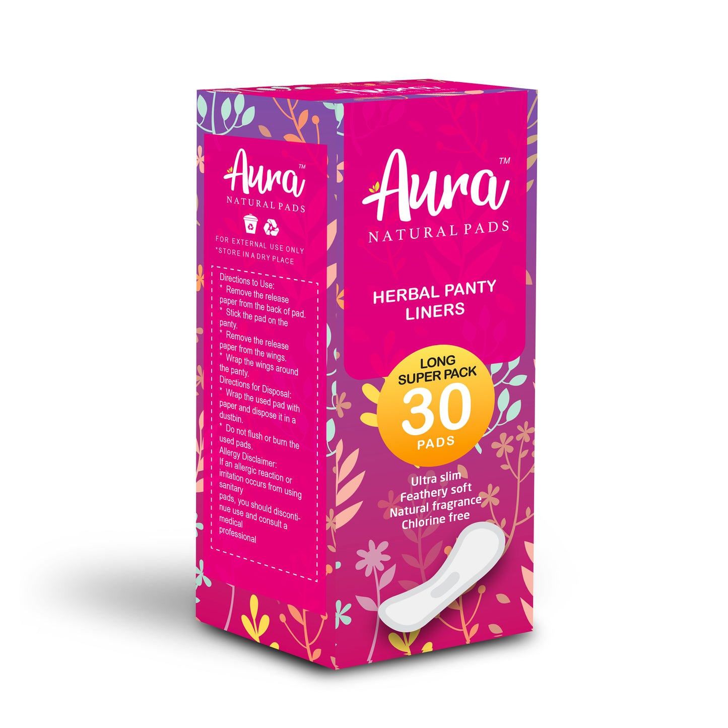 Aura Valentina Pack of 72 Pads + FREE Monthly Pack of 66 pads